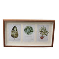 Mdf Burlywood or Nut-brown Shadow Box Photo Picture Frames Made in China