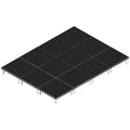 ESI Aluminum Retractable Platform QuickLock Staging 12'x16' Indoor/Outdoor Stage System Concert Equipment