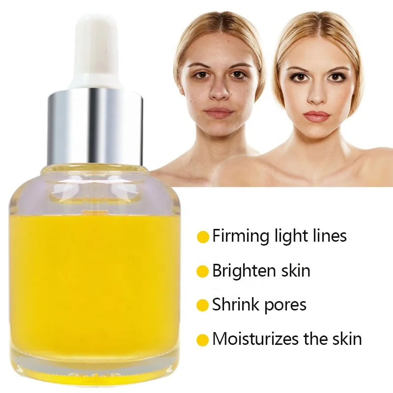 Private Label Fullerene Face Serum Potent Antioxidant Anti-Aging Treatment for Brightening Wrinkle Reduction and Skin Hydration