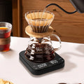 Professional Usb Rechargeable 3kg/0.1g Time More Bean Espresso Balance Electronic Digital Weighing Food Coffee Scale with Timer