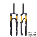Mountain Bike Fork 26 Inch 27.5 Inch 29 Inch Pneumatic Shock Absorber Front Fork