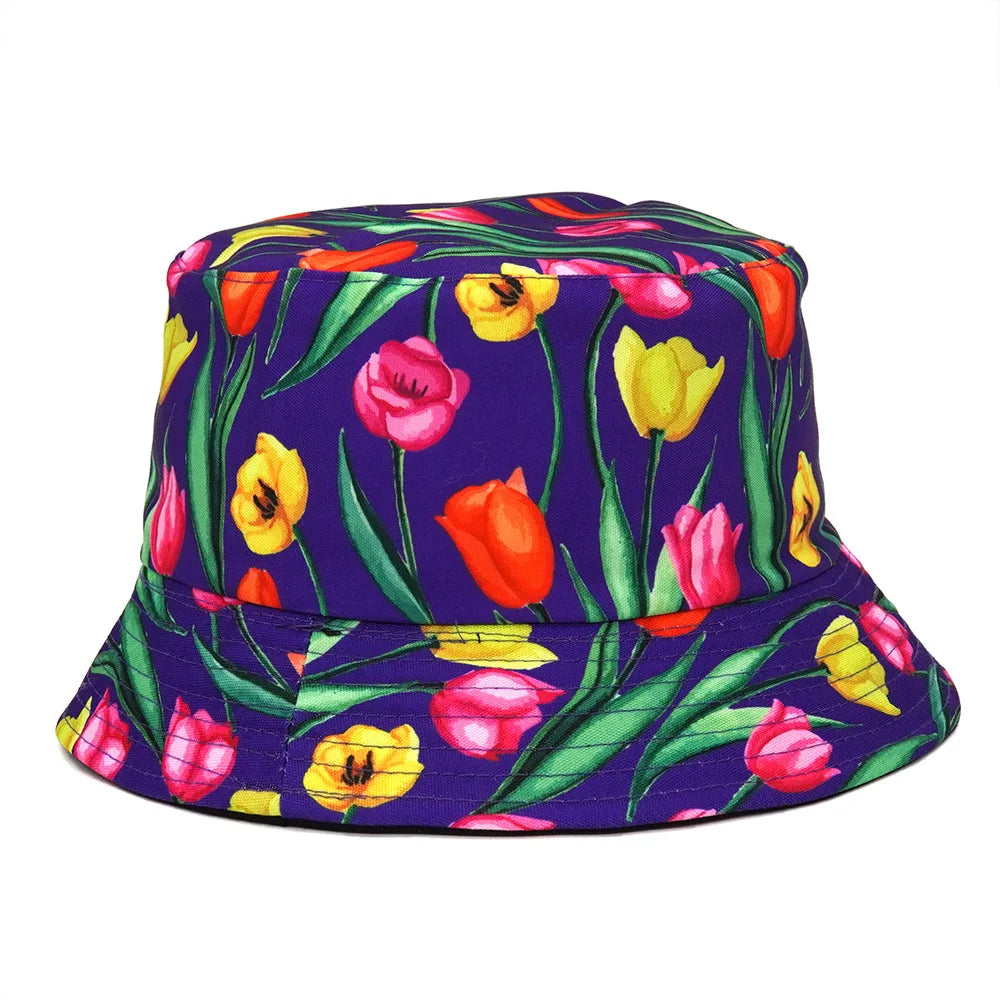 Design Your Own Reversible Cotton Customisable Bucket Hat Printed Wholesale