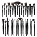 40 Pieces Angled Eyeliner Makeup Set Custom Logo Natural Hair Synthetic Foundation Big Professional Vegan Private Label Make up