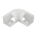 1616H 90 Degree V Shape Plastic Corner Connector Accessory for 16x16mm Led Aluminum Profile Channel