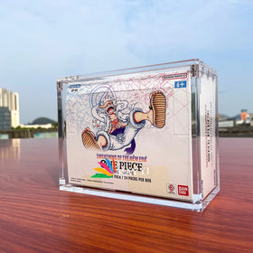 RAY YI TCG Acrylic One Piece OP-5 Awakening Booster Box Display case