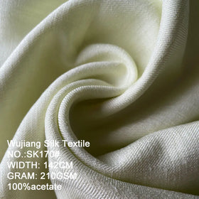 2024 Fashion Twill 100% Acetate Imitate Linen Fabric for Dresses Suit Clothing Pants