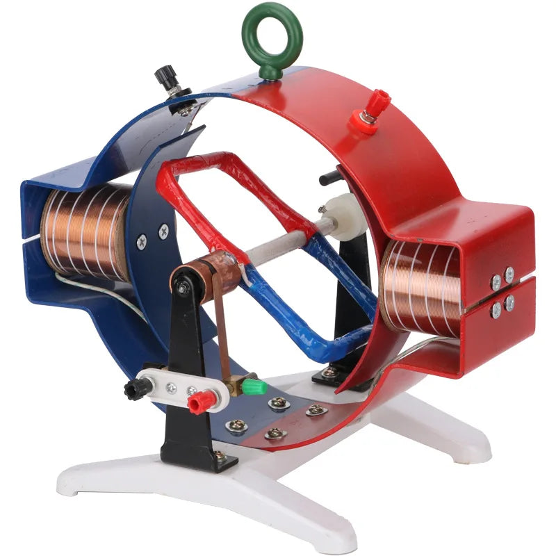 Hand-Powered Demonstration Motor Generator AC/DC Generator Model 24020 Motor Generator Engine Model for Physics Teaching Toys