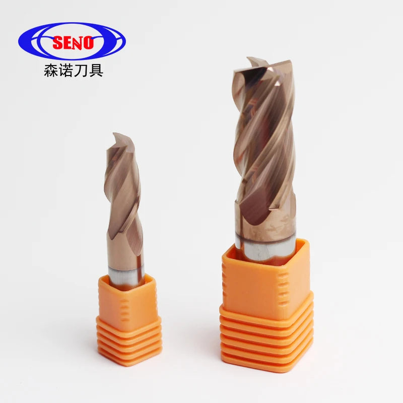 End Mill CNC Machining Endmills Carbide HRC55 Carbide End Mill -4F for steel Milling Cutter HRC55 Carbide End Mill