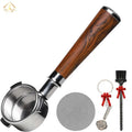 Natural Wooden Coffee Handle Filter Espresso Press
