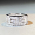 5A CZ Colored Cubic Zirconia Cut Fine Jewelry 925 Silver Wedding Engagement Rings Rhodium Plated for Parties Wholesale Price