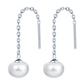 Women Crystal 20mm Disco Ball Earring Ball S925 Sterling Silver Huggie Earrings with Charm