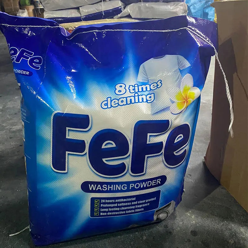 Eco-friendly Disposable Laundry Detergent Powder Long Lasting Fragrance High Foam Quick Cleaning for Automatic Machine Washing