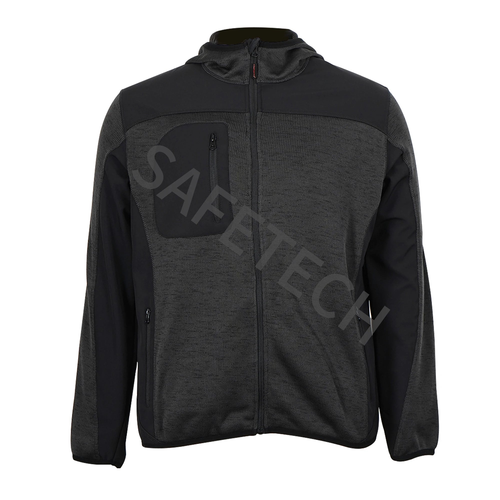 Men Winter  Jacket Multi-Purpose Pockets Workwear Zipper Design Construction Clothes