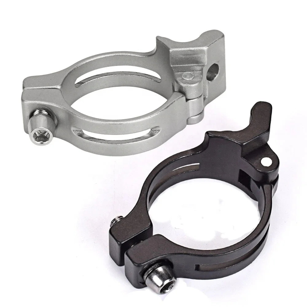 IRONDONKEY Bicycle Spare Parts Mountain Bike Saddle Clip Adapter Front Derailleur Post Clamp Accessory Bike Clamps