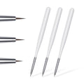 3Pcs/lot Brushes for Manicure Gradient Acrylic Painting Brush for Nail Brush UV Gel Flower Drawing Pen Nail Art Tool Accessories