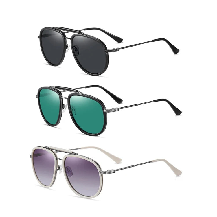 Sunglasses 2025  Women Metal Men Women Fashion Oversized Sunglasses