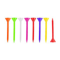 High Quality Unbreakable Bulk Plastic Golf Tees Custom Multiple Colors Eco-friendly Low MOQ for Practice