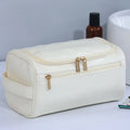OEM/ODM Travel Toiletry Bag for Men - Anti-Scratch Waterproof PU Cosmetic Pouch Custom Logo Faux Leather Design