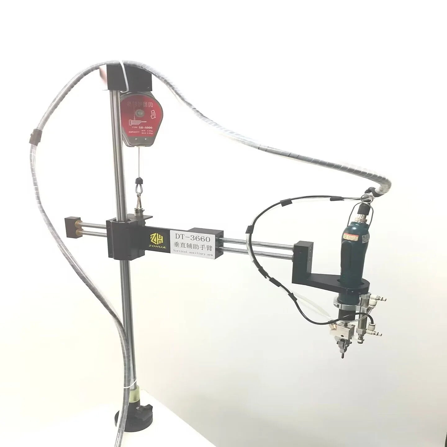 Wholesale Price DT 3660 Multifunction Electric Screwdriver 360 Degree Rotation Balance Auxiliary Arm Stainless Steel Bracket
