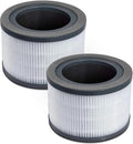Hifine 2 Pack 3 in 1True HEPA LEVOIT High-Efficiency Activated Carbon Air Purifier Replacement Filter for Vista 200-RF