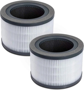 Hifine 2 Pack 3 in 1True HEPA LEVOIT High-Efficiency Activated Carbon Air Purifier Replacement Filter for Vista 200-RF