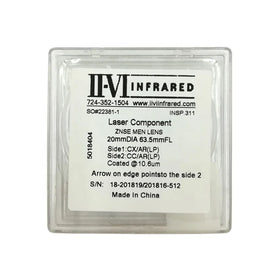 II-VI INFRARED Brand ZnSe Focus Lens Dia 20mm FL50.8mm FL63.5mm 20*50.8mm 20*63.5mm for CO2 Laser Cutting & Engraving Machine
