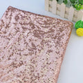Nanyee Textile Embellished 3mm Small Champagne Sequin Fabric for Midi Dress