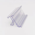 PVC Transparent Plastic Retail Store awesome Tag Data Strip Price Label Holder for supermarket shelf