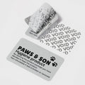 Custom Printing Self Adhesive Waterproof Security Void Fill Label Waterproof Cool Sticker Paper Seal Warranty Sticker Void Label