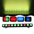 Led Stage Wall Wash Light 3IN1 Lamp LED COB-RGB 10pcs 45W IP20 DMX 512/voice Control/master-slave/auto Aluminum Alloy 80 IP65 95