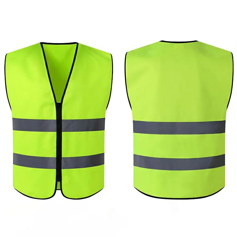 HCSP Reflective Construction Security Work Wear Mesh Fabric Cheap Safety Reflective Vest