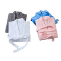 Home Hotel  Spa Women Men 100%cotton Velvet Thick Long Bathrobe Robe with Your logo