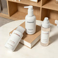 Wholesale HDPE 100ml 200ml 300ml Travel Toiletry Bottles with Spray Pump Disc Cap for Shampoo Lotion Hotel Use