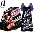 Samoa Traditional Polynesian Floral Design 100% Polyester Fabric for Dress&Skirt Daily Clothing