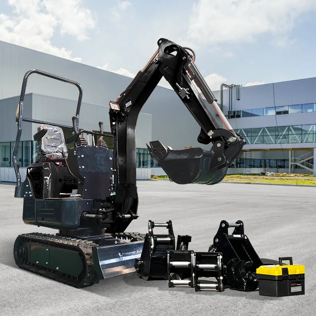 Chinese Small Mini Hydraulic Excavator Machine 1 Ton Micro Construction Crawler Excavator Digger for Sale