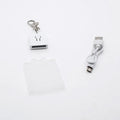 New Arrival Promotional Led Keychain Base for Acrylic Night Light Type C USB Port Plug in Acrylic Keychains 7 LED Colors