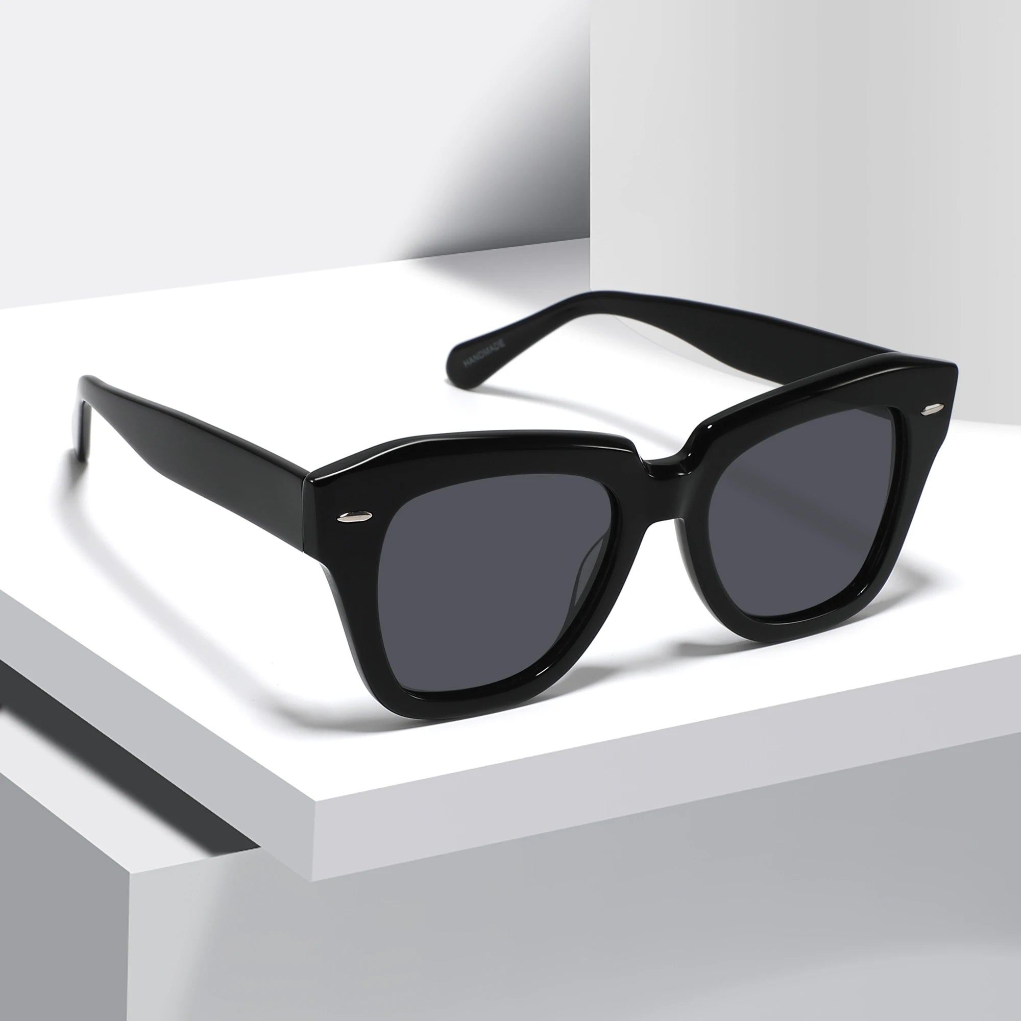 2024 Fashion Acetate Sunglasses Luxury Square Sun Glasses Vintage Brand Designer Sunglasses for Women