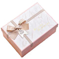 Factory Wholesale Custom Logo Embossed 2-Piece Rigid Cardboard Gift Box with Your Own Design