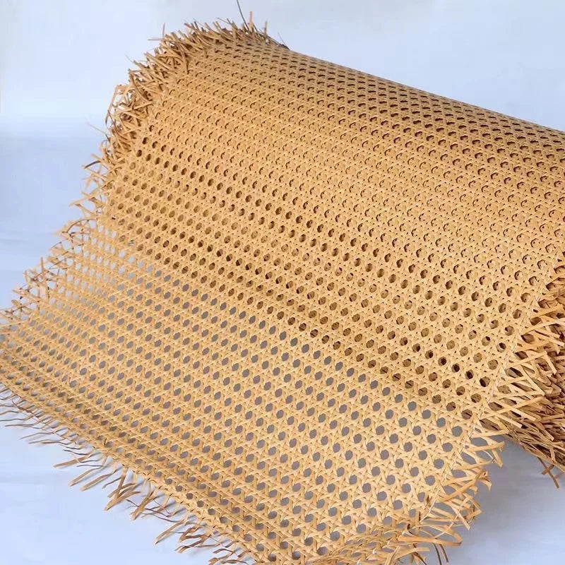 Factory Synthet Plastic Rattan Strips Artificial Wicker Synthetic Pe Pvc Roll Weave Raw Material Export Rattan