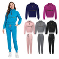 Long Sleeve Custom logo Zipper Nurse Uniform for Women Nurse Doctor Hospital Uniform Scrub Suits Tops Jogger Pants Scrubs Sets