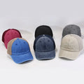 Fashion Baseball Cap Wash Distressed Dad Hat Solid Mesh Shade Summer Vintage Cap for Men Women