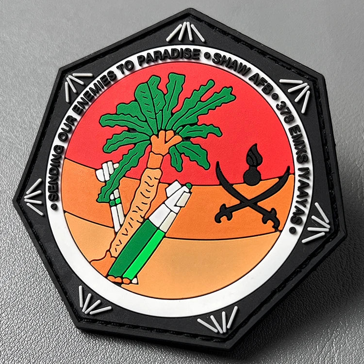 Custom 2D/3D PVC Rubber Patches | Logo Silicone Hat Badges & Clothing Customization