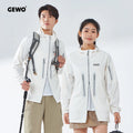 GEWO 288 Unisex Long Sleeve Sportswear UPF50+ Sun-Proof Competition Train Clothing for Men and Women for Table Tennis