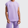 Summer Trendy Loose Short Sleeve Shorts Sets Tracksuit for Men Streetwear Men's Sets