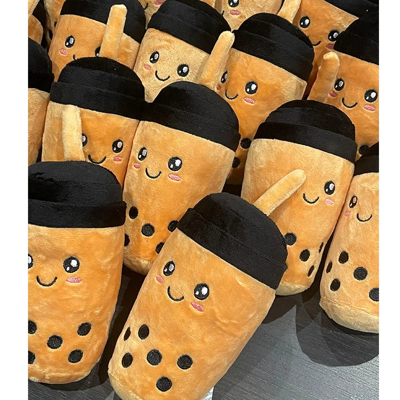 Wholesale Custom Pet Accessories Interactive Bubble Cup Dog Squeaky Toys Plush Stuffed Puppy Chew Toy