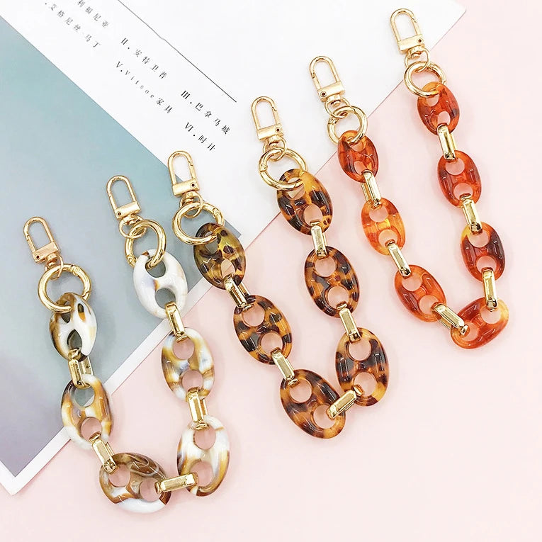 Deepeel L1-81 Bag Parts Handle Plastic Chains Handbag Accessories Acrylic Bag Chain