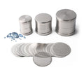 Precise Classification Diamond Sorting Sieve Set 0.15MM Thickness 48MM/65MM/80MM Diameter Stainless Tools Jewelry Equipment