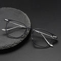 M2052 Light Blocking Glasses Optical Grey Leopard Spectacle Eyeglasses Frames Unique Design Fashion for Men Women Unisex