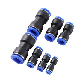 4 6 8 10 12 14 16mm Pneumatic Straight Quick Connector Air Tube Hose Connector Air Pneumatic Fittings
