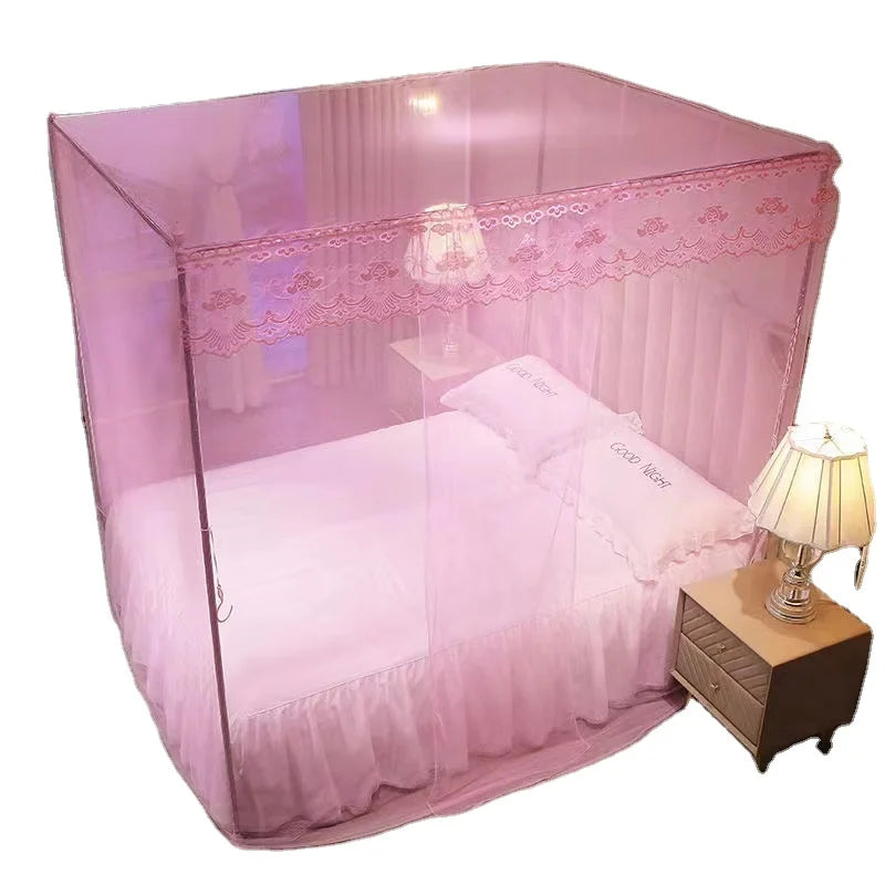Hot-Selling OEM Queen Size Bed Mosquito Net Foldable Custom Size Mosquito Net for Bed